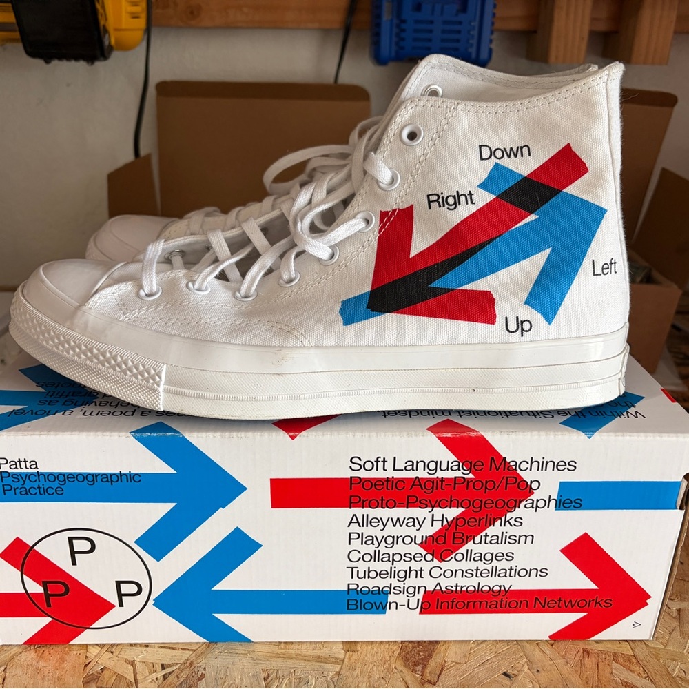 Patta x Converse Chuck 70 High-Top Sneakers | Size 12 | Excellent Condition